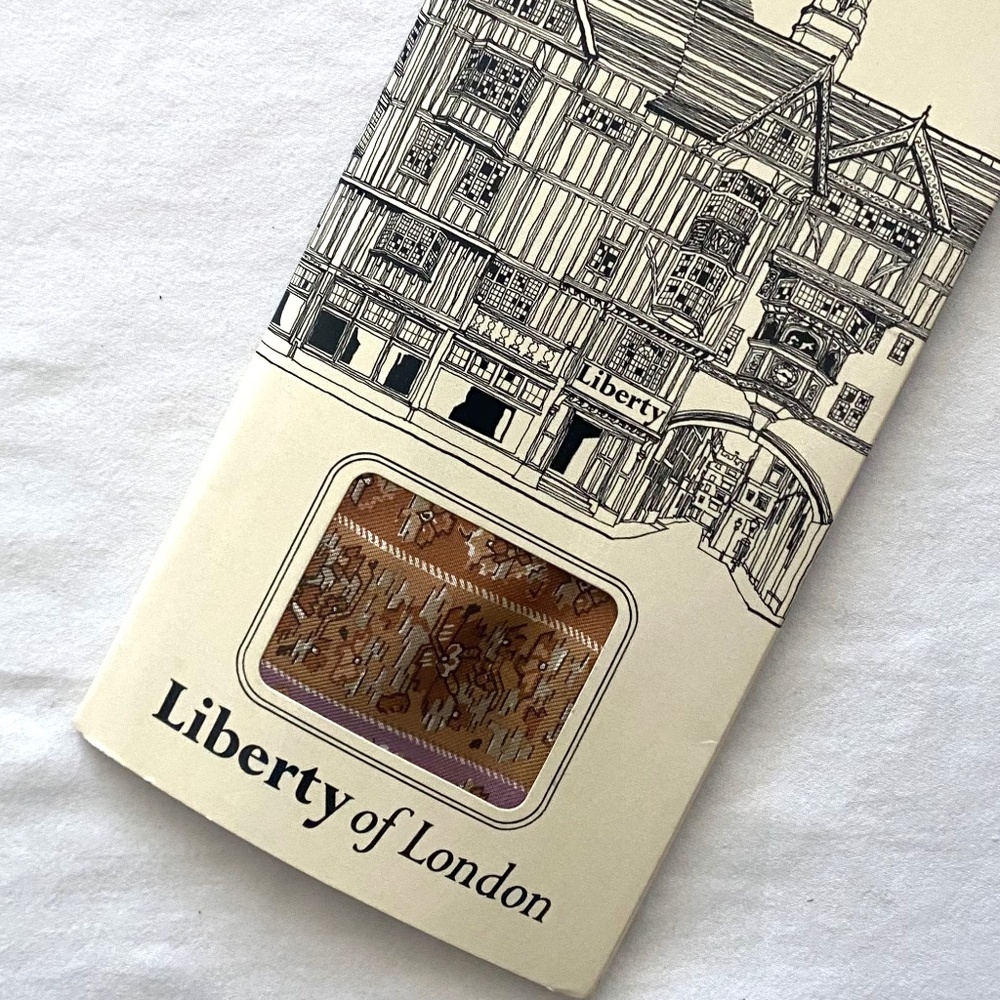 Vintage Liberty of London Silk Scarf - 70s comes in OG packaging